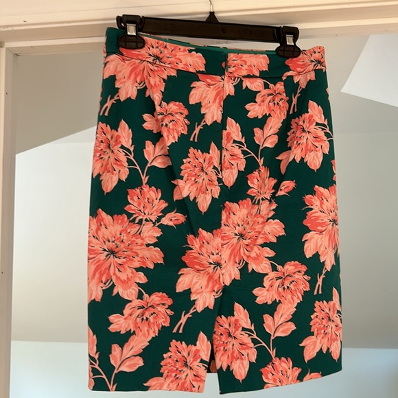 JCREW Factory printed high waisted pencil skirt - Picture 2 of 4